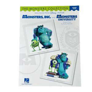 The Monsters Collection Sheet Music Selections Book Disney Pixar Hal Leonard